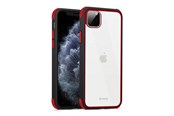 Mobil - Covers & Cases - CRONG Trace Clear Cover - iPhone 11 Pro Case - Black/Red - CRG-TRC-IP11P-BR