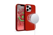 Mobil - Covers & Cases - CRONG Color Cover Magnetic - iPhone 13 Pro Max MagSafe Case - Red - CRG-COLRM-IP1367-RED