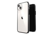 Mobil - Covers & Cases - Speck Presidio Perfect-Clear with Impact Geometry - iPhone 15 Plus / 14 Plus Case with MICROBAN Coating - Clear / Black - 150124-5905