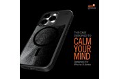 Mobil - Covers & Cases - STM Relax Sand MagSafe - Case for iPhone 15 Pro - Black / Grey - STM-322-411FK-02