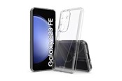Mobil - Covers & Cases - CRONG Crystal Shield Cover - Samsung Galaxy S23 FE Case - Transparent - CRGCSHCSGS23FETRS