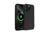 Mobil - Covers & Cases - CRONG Color Cover Magnetic - iPhone 15 Pro MagSafe Case - Black - CRGCOLRMIP1561PBLK