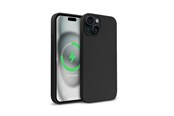 Mobil - Covers & Cases - CRONG Color Cover Magnetic - iPhone 15 MagSafe Case - Black - CRGCOLRMIP1561BLK