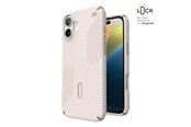 Mobil - Covers & Cases - Speck Presidio2 Grip ClickLock & MagSafe - iPhone 16 Plus Case - Bleached Bone / Heirloom Gold / Hazel Brown - 150713-3214