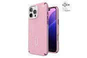Mobil - Covers & Cases - Speck Presidio2 Pro ClickLock & MagSafe - iPhone 16 Pro Max Case - Wednesday Pink / Boysenberry Purple / White - 150724-3250