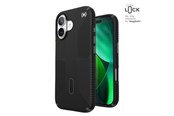 Mobil - Covers & Cases - Speck Presidio2 Grip ClickLock & MagSafe - iPhone 17 Case - Black / Slate Gray / White - 150959-D143