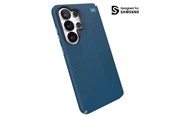 Mobil - Covers & Cases - Speck Presidio2 Grip Magnet - Samsung Galaxy S26 Ultra MagSafe Case - Deep Sea/Silver Metallic/Spell Blue - 151062-3261