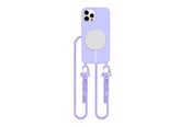 Mobil - Covers & Cases - Tech-Protect MagNecklace MagSafe Case for iPhone 12 / 12 Pro - Lavender - 5906302376131