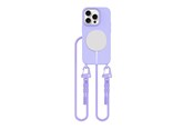 Mobil - Covers & Cases - Tech-Protect  MagNecklace MagSafe Case for iPhone 15 Pro - Lavender - 5906302375998