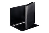 Arkivering & Opbevaring - Esselte Panorama - presentation ring binder - for A4 - capacity: 140 sheets - black - 49753