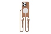 Mobil - Covers & Cases - Tech-Protect MagNecklace MagSafe Case for iPhone 16 Pro Max - Brown - 5906302370283