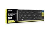 Tastatur - PORT Designs PORT Connect OFFICE PRO - Tastatur - Engelsk - Sort - 900903RQWI
