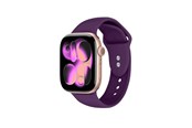 Smartwatch - Tilbehør - CRONG Liquid - Apple Watch Strap 38/40/41/42 mm - Plum - CRG40LQBPLM