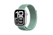 Smartwatch - Tilbehør - CRONG Nylon - Sport Band for Apple Watch 38/40/41/42 mm - Atlantic Green - CRG40NLBAGN