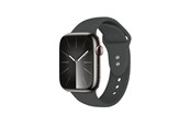 Smartwatch - Tilbehør - CRONG Liquid - Apple Watch Strap 44/45/46/49 mm - Graphite - CRG-44LQB-GRP