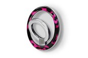 Mobil - Andet Tilbehør - CRONG Deluxe RING Holder - MagSafe Magnetic Phone Holder - Pink Tortoise - CRGDLRHPTO