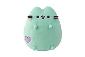 Plys - Pusheen - Plush stuffed animal 18 cm - pastel mint - 61561
