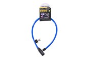 Cykeltilbehør - Dunlop - Cable anti-theft bicycle lock - blue - 8711252029252BLUE