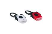 Cykellygter - Dunlop - Set of Silicone Bicycle Lights Front and Rear LED - 871125225545