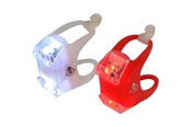 Cykellygter - Dunlop - Set of silicone LED bicycle lamps front and rear - 8711252417929