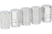 Biltilbehør - Dunlop - Valve caps - Silver - 8711252058269