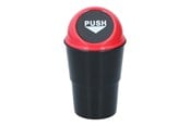 Biltilbehør - Dunlop - Car Trash Bin 400 ml 10x17 cm - Red / Black - 8711252253374_RED