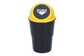 Biltilbehør - Dunlop - Car Trash Bin 400 ml 10x17 cm - Yellow / Black - 8711252253374_YELLOW
