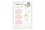 Calendar - Pusheen - Daily Planner from the Foodie Collection 54 Pages - BNE0023