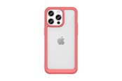 Mobil - Covers & Cases - Hurtel Reinforced Case with a Flexible frame for iPhone 15 Pro Outer Space - Red - 9145576279670
