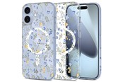 Mobil - Covers & Cases - Tech-Protect FlexAir MagSafe Case for iPhone 17- Daisies with Leaves - 5906302319572