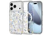 Mobil - Covers & Cases - Tech-Protect FlexAir MagSafe Case for iPhone 17 Pro Max - Daisies with Leaves - 5906302319602