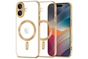 Mobil - Covers & Cases - Tech-Protect MagFlex MagSafe Case for iPhone 17 - Clear Gold - 5906302319695