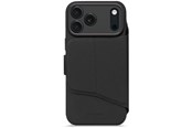 Mobil - Covers & Cases - Decoded - Textured Silicone Detachable Wallet for iPhone 17 Pro - Phantom Black - D26IPO17PDW3TSPK