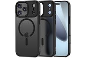 Mobil - Covers & Cases - Tech-Protect MagMat MagSafe Case for iPhone 17 Pro - Matte Black - 5906302319879