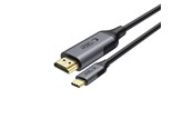 Skærmkabel - Tech-Protect UltraBoost USB-C / HDMI 60Hz 180cm Cable - Black - 5906302321773