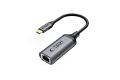 Skærmkabel - Tech-Protect UltraBoost USB-C to Ethernet RJ45 1000Mbps Adapter - Black - 5906302321834