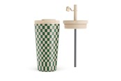 Køkkentilbehør - Burga Ivy League - Travel Mug 500ml with Flap & Straw Set - 950258