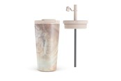 Køkkentilbehør - Burga Serene Sunset - Travel Mug 500ml with Flap & Straw Set - 950324