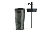 Køkkentilbehør - Burga Poison - Travel Mug 500ml with Flap & Straw Set - 974760