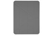 Tablet - Covers & Cases - Pomologic - BookFold Clear for iPad 10.2 9th Gen Clear/Grey - POM-CLOC102-203