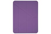 Tablet - Covers & Cases - Pomologic - BookFold Clear for iPad Air 13 M2/M3/M4 Clear/Purple - POM-CLOCA129-205