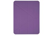 Tablet - Covers & Cases - Pomologic - BookFold Clear for iPad Pro 13 M4/M5 Clear/Purple - POM-CLOCP129-205