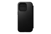 Mobil - Covers & Cases - Nomad Modern Leather Folio - iPhone 14 Pro Black Leather - NM01243885