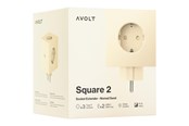 Afbrydermateriel - AVOLT Square 2 Socket extender with 30W Dual USBC Beige - SQ2-EUFC30-WMBE