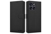Mobil - Covers & Cases - Tech-Protect Wallet Case for Motorola Moto G67 / G77 - Black - 5906302323258