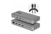 Dockingstation - StarTech.com Startech - docking station - USB4 / Thunderbolt 4 / Thunderbolt 5 - 2 x DP - 1GbE 2.5GbE - 208UE-USB4-DOCK