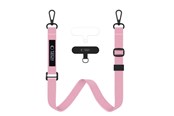 Mobil - Andet Tilbehør - Tech-Protect  C65 Rope Crossbody Leash - Pink - 5906302370986