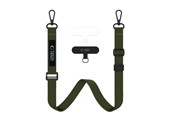 Mobil - Andet Tilbehør - Tech-Protect  C65 Rope Crossbody Lanyard - Olive - 5906302371006