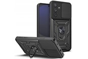 Mobil - Covers & Cases - Tech-Protect CamShield Pro Case for Samsung Galaxy S24 FE - Black - 5906302371518