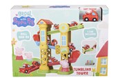 Legesæt - Peppa Pig Tumbling Tower + 1  Car - 90523